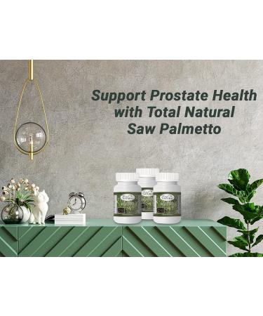 Saw Palmetto Supplement 1000mg 90s 5 bottles by Total Natural Prostate Health Prostate Support Supplement Formula Reduces Frequent Urination and Prevent Hair Loss - Buy Online on GoSupps.com