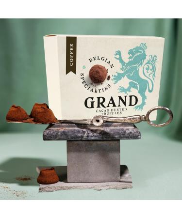  GRAND BELGIAN SPECIALTIES Large 200g Belgian chocolate-coated truffles perfect for gifting authentic Belgian family-made chocolate (chocolade koffie truffels) - Buy Online on GoSupps.com
