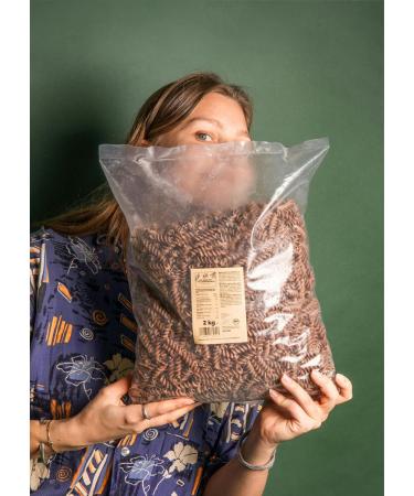  KoRo KoRo - Organic sprouted whole wheat pasta 2 kg - Practical spiral noodles - Buy Online on GoSupps.com
