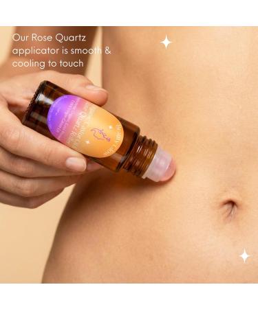 Organic Cold Pressed Castor Oil with Rose Quartz Roll On for Face & Body Made in USA Hexane Free Pure for Skin Brows & Lashes Massage Castor Oil Packs 1.69 Oz - Buy Online on GoSupps.com