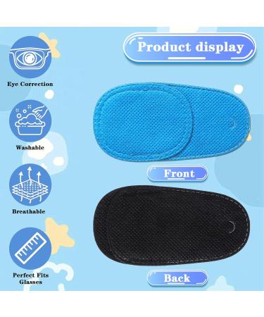 18 Pcs Reusable Eye Patches for Glasses - Adjustable Non-Woven Fabric Cover for Amblyopia & Strabismus | Improve Vision for Adults & Kids - Buy Online on GoSupps.com