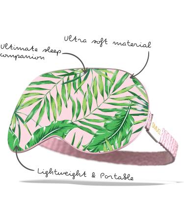 SMUG Satin Sleep Mask & Eye Mask | Deep Dream Sleep Masks for Women & Men | Soft Sleeping Eye Mask to Nourish Skin & Reduce Dark Circles | Eye Sleep Mask to Block Out Light | Palm - Buy Online on GoSupps.com