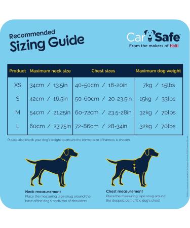 CarSafe Crash Tested Dog Safety Harness by Halti | Safely Secure Dogs up to 32Kg/70lbs | Comfortable Padded Design for Dogs of all Sizes - Buy Online on GoSupps.com