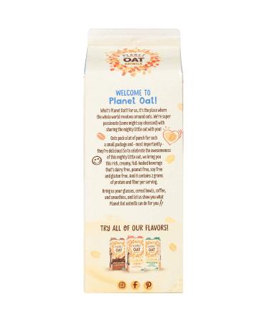 Planet Oat Oatmilk Vanilla - 52 fl oz | Dairy-Free Alternative - Buy Online on GoSupps.com