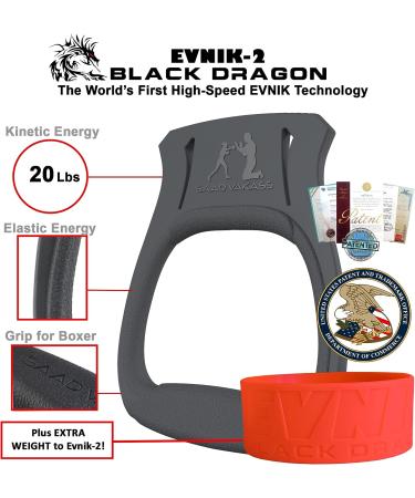SAADVAKASS Evnik-2 high-Speed Simulator (Pair) - Train Punching Speed -Develop Explosive Punches for Knockout Power - Perfect Shadow-Boxing - Best Boxing Gift! - Buy Online on GoSupps.com