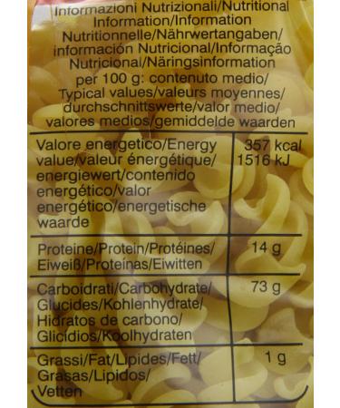  Garofalo Garofalo Dry Pasta Fusilli - Pack of 4 packs of 500 g - Buy Online on GoSupps.com