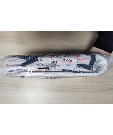 Women's Beige Flamingo Travel Hanging Toiletry Wash Bag | Medium Cosmetic Organizer - Buy Online on GoSupps.com