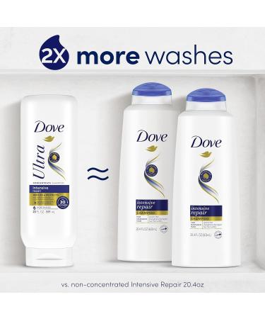 Dove Ultra Intensive Repair Shampoo & Conditioner Combo Pack - 20 fl oz (Pack of 2) - Buy Online on GoSupps.com