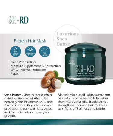 SH-RD Protein Hair Mask 13.52oz/400ml - Intensive Repair Treatment - Buy Online on GoSupps.com