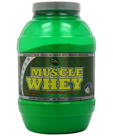 Muscle Nutrition Muscle Whey Vanilla 5 Pound