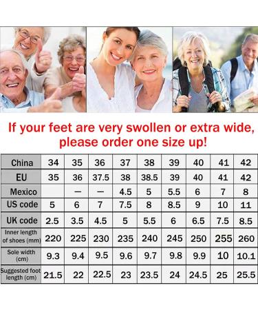 Women's Extra Wide Diabetic Orthopedic Sandals for Swollen Feet - Adjustable Velcro, Arthritis & Edema Footwear | Comfy Breathable Walking Slippers - Size 34, Black - Buy Online on GoSupps.com