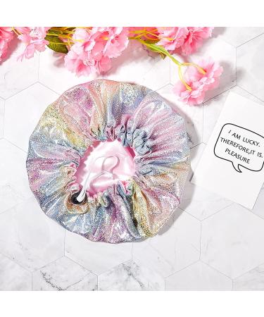 Glitter Kids Satin Bonnet: Adjustable Sleep Cap for Curly Baby Hair | Silk Night Hat - Buy Online on GoSupps.com