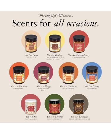 Handmade Natural Coconut Wax Candle - 100% Vegan Non-Toxic Scented for Home - Clean Burning 8 oz Candle Jar - Buy Online on GoSupps.com