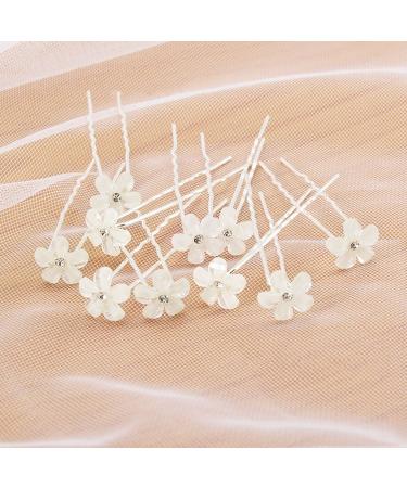 30-Piece Wedding Hair Accessories Set - U-Shaped Hairpins with Pearls & Rhinestones for Bridal Hairstyles & Bridesmaid Parties - Buy Online on GoSupps.com
