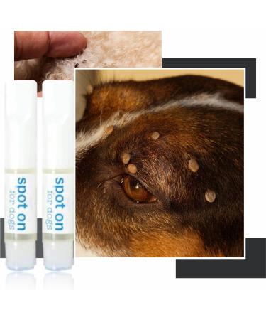 Spot On For Dogs Flea & Tick Repellent Pet Grooming Kit Repel For Up To 4 Weeks Insect Repellent Treatment For Kills Fleas Ticks Lice Dogs Puppies Supplies Pet Accessories White (Pack Of 2) - Buy Online on GoSupps.com
