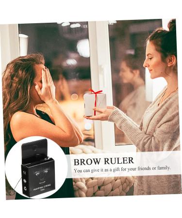 Didiseaon Makeup Supplies Eyebrow Brow Stencil Guide Ink Nose Measuring Thin- Threading Grooming Ultra- - Buy Online on GoSupps.com