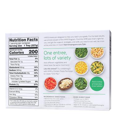 HMR Turkey Chili with Beans - 8 oz Ready to Eat Meals | 6-Pack - Buy Online on GoSupps.com