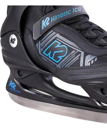 K2 Skates Men's Ice Skates Kinetic Ice M - Black/Blue EU 43.5 (UK 9 / US 10) | Shop Internationally - Buy Online on GoSupps.com
