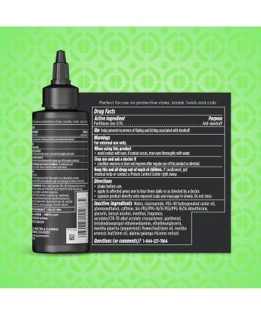 MY BLACK IS BEAUTIFUL Cooling Scalp Serum - Dandruff Treatment for Coily Hair & Protective Styles - Dry & Itchy Scalp Relief with Pyrithione Zinc & Cooling Mint - Sulfate Free - 4.2 fl oz - Buy Online on GoSupps.com