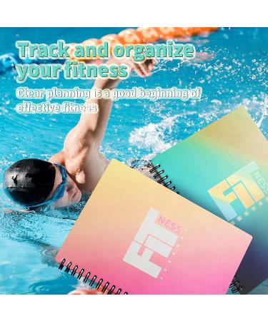 Fitness Journal Workout Log Book - Gym Tracker & Planner for Women & Men - Weight Exercise Training Notebook (Pink) - Buy Online on GoSupps.com