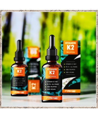 Buy High Dose Vitamin K2 Drops (5400x) - 200 g MK7 K2Vital - 100% Vegan Lab Tested International Shipping - Buy Online on GoSupps.com