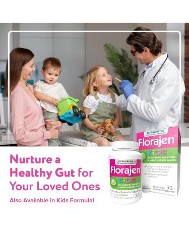 Florajen3 Digestion High Potency Refrigerated Probiotics | Restores Balance in Digestive System | for Antibiotic Side Effects | 60 Capsules 60 Count (Pack of 1) - Buy Online on GoSupps.com