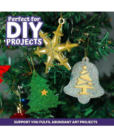 LEOBRO Holographic Fine Glitter Powder - 15 Colors for Resin Jewelry, Crafts & Cosmetics | Includes 10 Stir Spoons - Buy Online on GoSupps.com