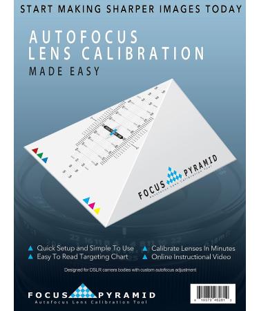 Focus Pyramid AutoFocus Lens Calibration Tool for DSLR Cameras - Buy Online on GoSupps.com
