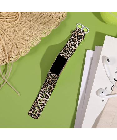 Maledan Leopard Pattern Band for Fitbit Charge 4/3 - Water Resistant Accessory Wristband - Small Size - Buy Online on GoSupps.com