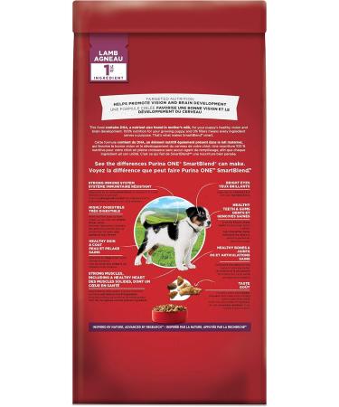 Purina ONE Smartblend Natural Dry Dog Food Bundle - Lamb & Rice (14 kg) + Puppy Food (6 kg) Dry Dog Food + Dry Dog Food 6 kg 14.0 kg (Pack of 1) - Buy Online on GoSupps.com