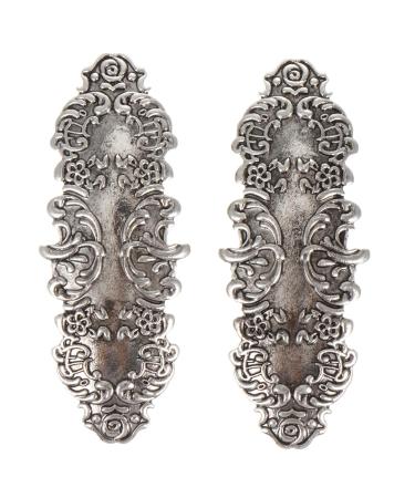 Lurrose Celtic Knots Hair Clips - 2 Retro Silver Hairpins for Women & Girls | International Shipping - Buy Online on GoSupps.com