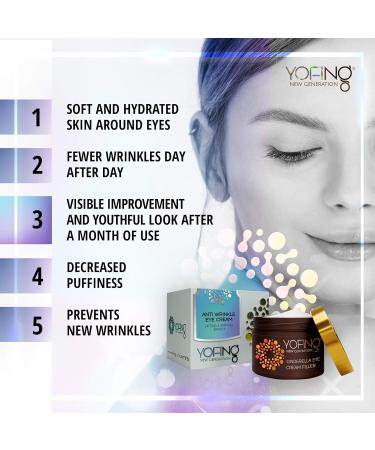 Anti-Wrinkle Eye Cream | Dead Sea Minerals & Vitamins | Smooths Wrinkles & Boosts Elasticity - Buy Online on GoSupps.com