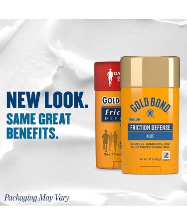 Gold Bond Friction Defense Stick 1.75 oz. - Soothing Daily Friction Prevention - Buy Online on GoSupps.com