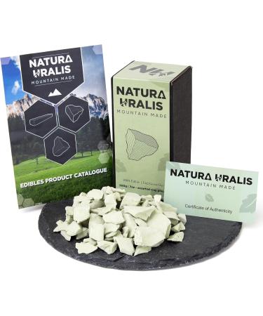 Argile Verte de l'Oural | 200g Argile Verte Naturelle Vert Pastel Verdoyant - Croquant Etonnant Texture Terreuse Velout e et Ferme Satisfaisante Sensation ASMR - Buy Online on GoSupps.com