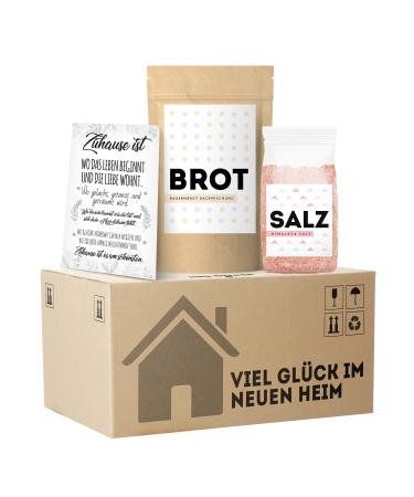 Meerbach & Rose inauguration gift for apartment and house original bread and salt gift for moving into the Mini moving box great catchment gift - Buy Online on GoSupps.com