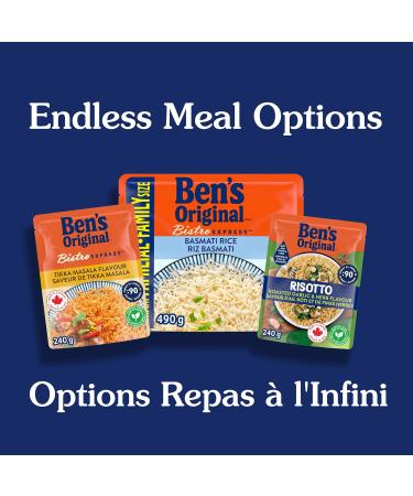 BEN'S ORIGINAL Risotto Roasted Garlic & Herb Flavour Side Dish 6PK CASE Roasted Garlic & Herb (6 Pack) 12 - Buy Online on GoSupps.com