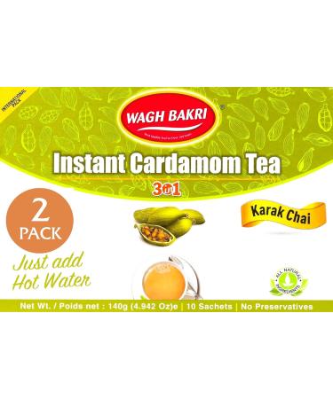 Wagh Bakri Instant Cardamom Chai Tea (Pack of 2) - Buy Online on GoSupps.com