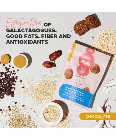 Majka Organic Lactation Cookies for Nursing Moms - Boost Breast Milk Supply & Energy - Vegan & Gluten Free - Variety 6 Pack - Buy Online on GoSupps.com