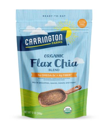 Carrington Farms Flax Chia Blend, Gluten Free, USDA Organic, 12 Ounce