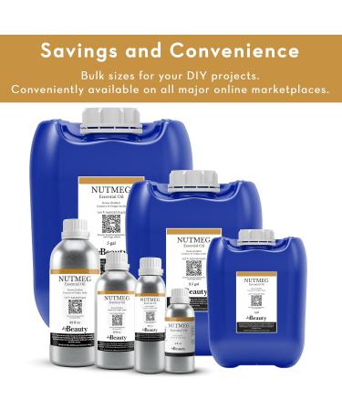 Nutmeg Essential Oil - 1 Fl Oz Bottle - 100% Pure & Undiluted Aceite de Nuez Moscada - Steam Distilled from The Seeds of The Nutmeg Tree Nutmeg 1 Fl Oz (Pack of 1) - Buy Online on GoSupps.com