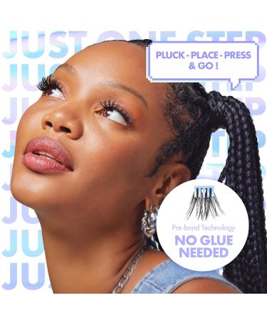 i-ENVY Press&Go Self Adhesive Eyelashes Kit | No Glue Easy Application Natural Look Shop Internationally - Buy Online on GoSupps.com