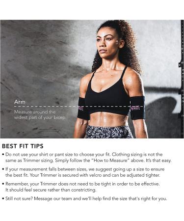 Sports Research Sweet Sweat Arm Trimmers Unisex-Regular Pink 1 Pair - Buy Online on GoSupps.com