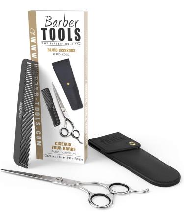 Professional Barber Scissors for Mustache & Beard | Premium Barber Tools - Ship Worldwide - Buy Online on GoSupps.com