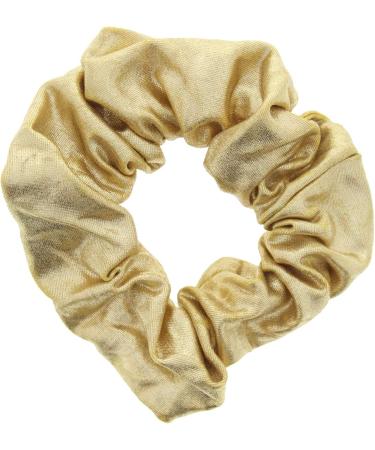 Zac's Alter Ego Set of 2 Soft Metallic Vintage Gold & Silver Hair Scrunchies - Buy Online on GoSupps.com