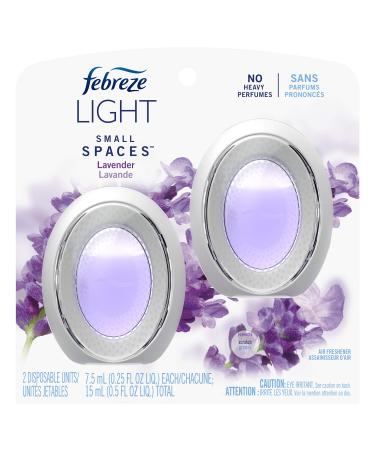 Febreze LIGHT Small Spaces Air Freshener Lavender, 2 count 1 Count (Pack of 2) - Buy Online on GoSupps.com