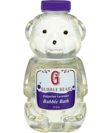 Griffin Remedy Bubble Bath Bear - All-Natural Calming Lavender Essential Oils Aromatherapy and Organic MSM, Paraben Free, 21 fl oz Bulgarian Lavender