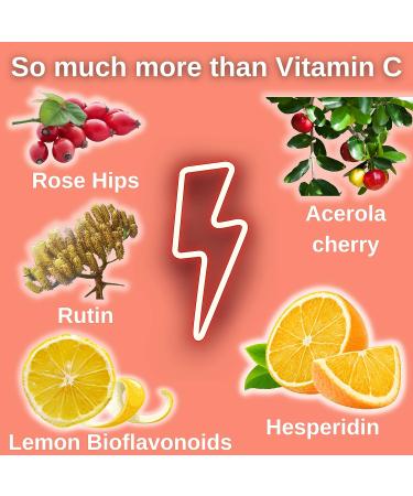 Noor Vitamins 500 MG Halal Vitamin C Chewable Tablets with Rose Hips | Immune Support | Vegan, Gluten-Free, Halal | 60 Orange Flavored Tablets | 2 Month Supply - Buy Online on GoSupps.com