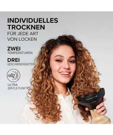 Bellissima Diffon Supreme - XL Hot Air Diffuser for Curly Hair | 12 Fingers Ceramic Technology Arganoil 2 Speeds 3 Temp Settings Ionizer - Buy Online on GoSupps.com