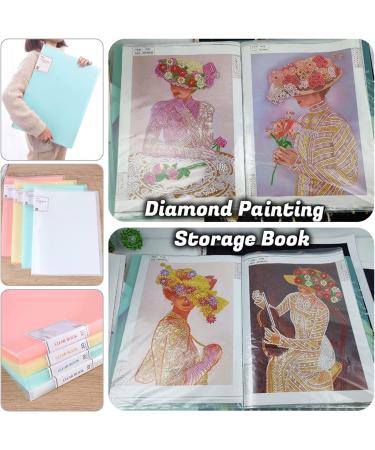 A3 Diamond Painting Storage Book | 60 Views Art Portfolio | 30 Page Protectors | 17.3x12.8in | Green - Buy Online on GoSupps.com