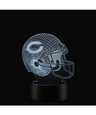 FOCO Chicago Bears NFL Helmet Desk Light - Officially Licensed NFL Team Merchandise - Buy Online on GoSupps.com